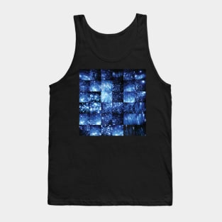 Blue Glitter - Video Stills Grid Tank Top